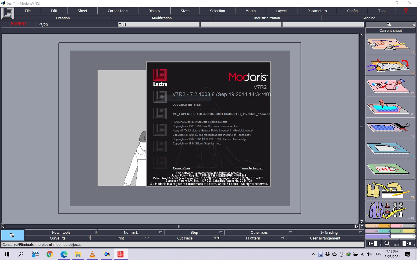 Lectra Modaris V7R2 - Win 7, Win 10, Win 11 (32-64 bit)
